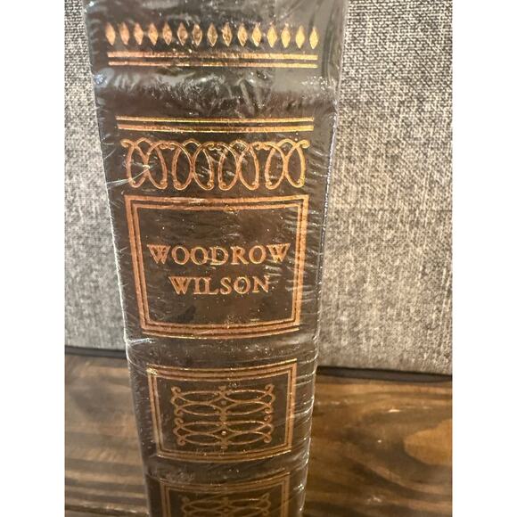 Sealed Woodrow Wilson By August Heckscher Deluxe Leather Bound Edition - Picture 2 of 4